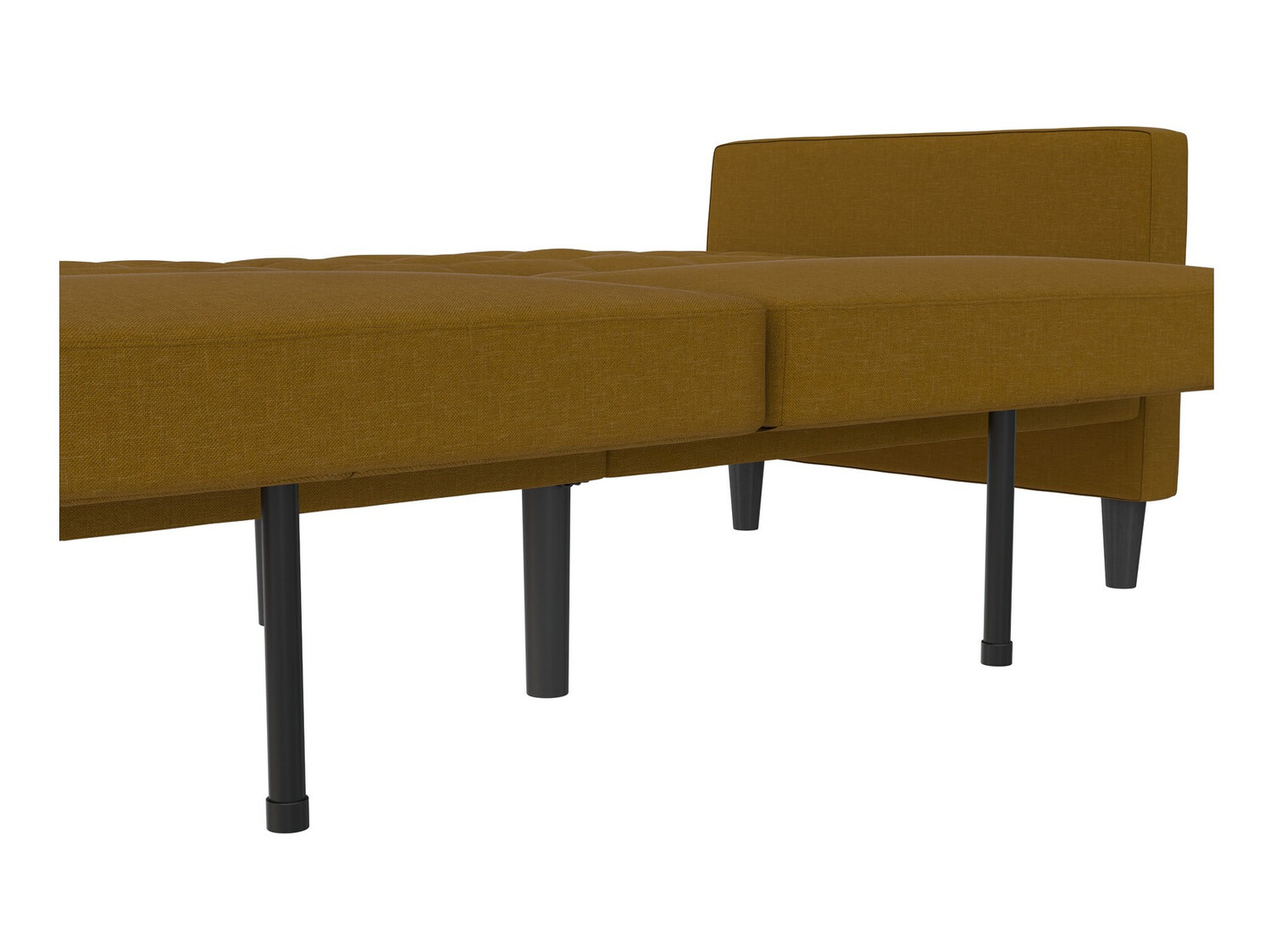 Sofá-cama Tulsa 543 (Amarelo escuro)