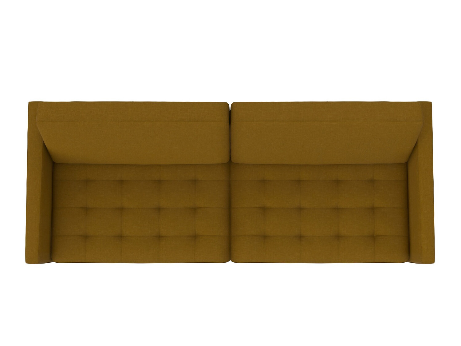 Sofá-cama Tulsa 543 (Amarelo escuro)