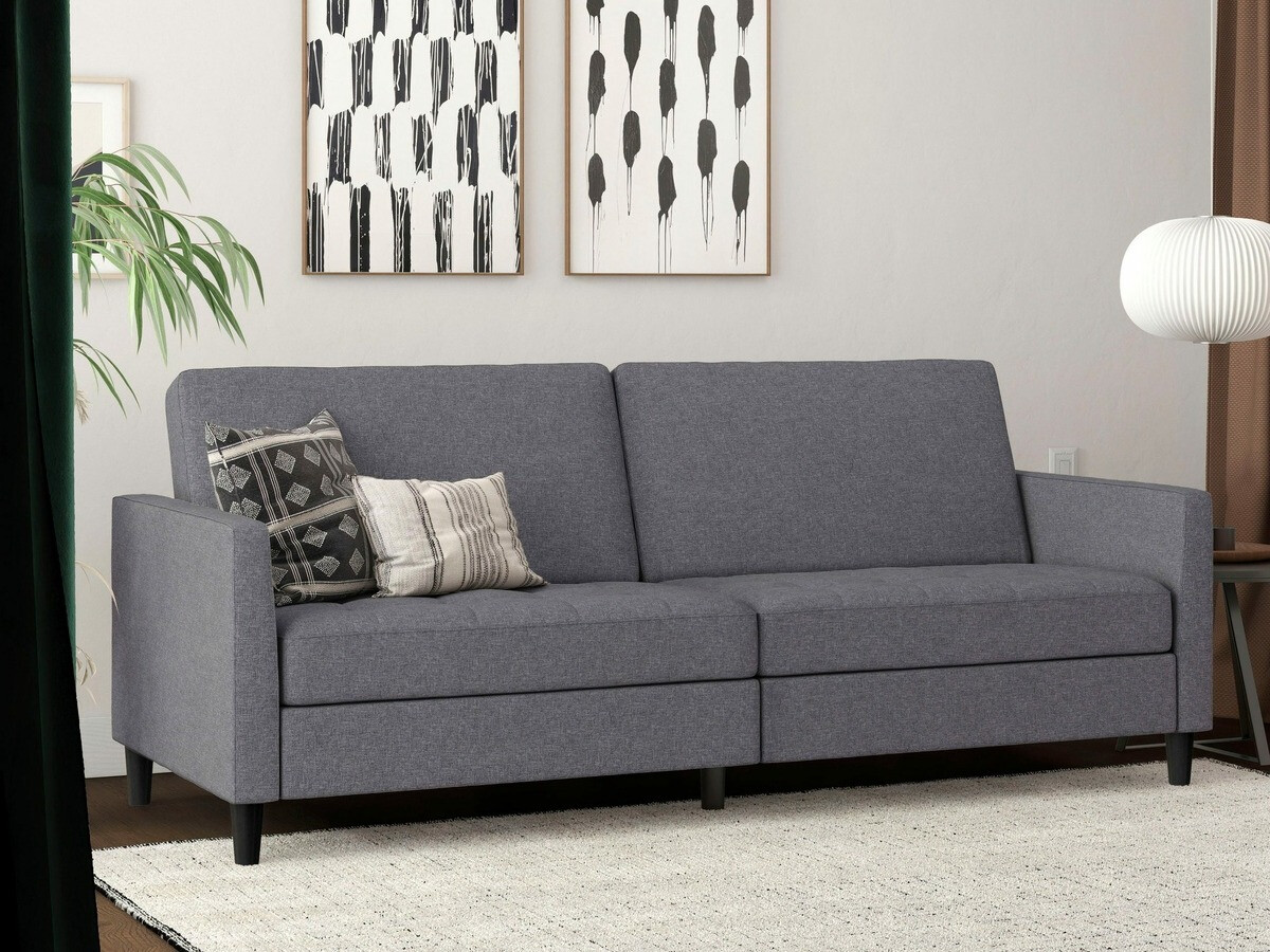 Sofá-cama Tulsa 543 (Cinzento)