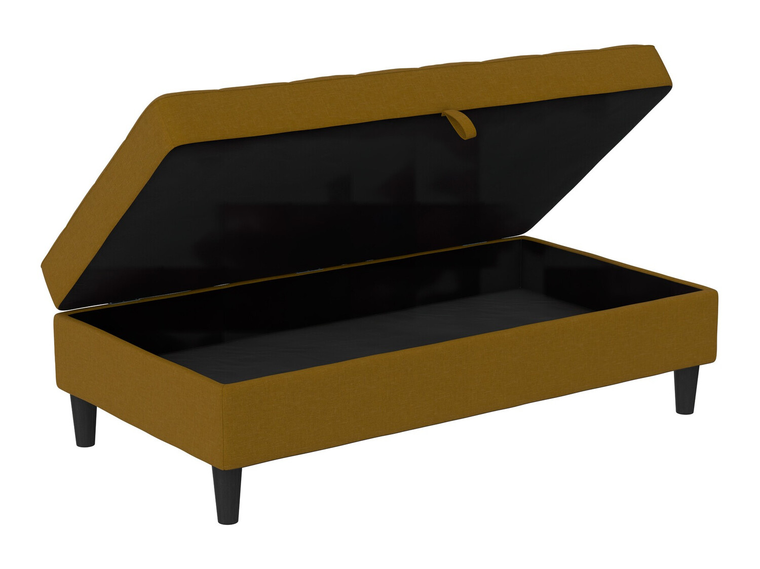 Banco estofado Tulsa 545 (Amarelo escuro)