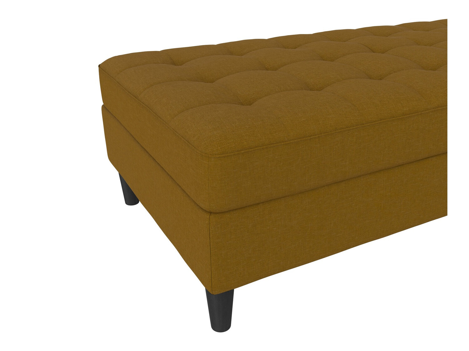 Banco estofado Tulsa 545 (Amarelo escuro)