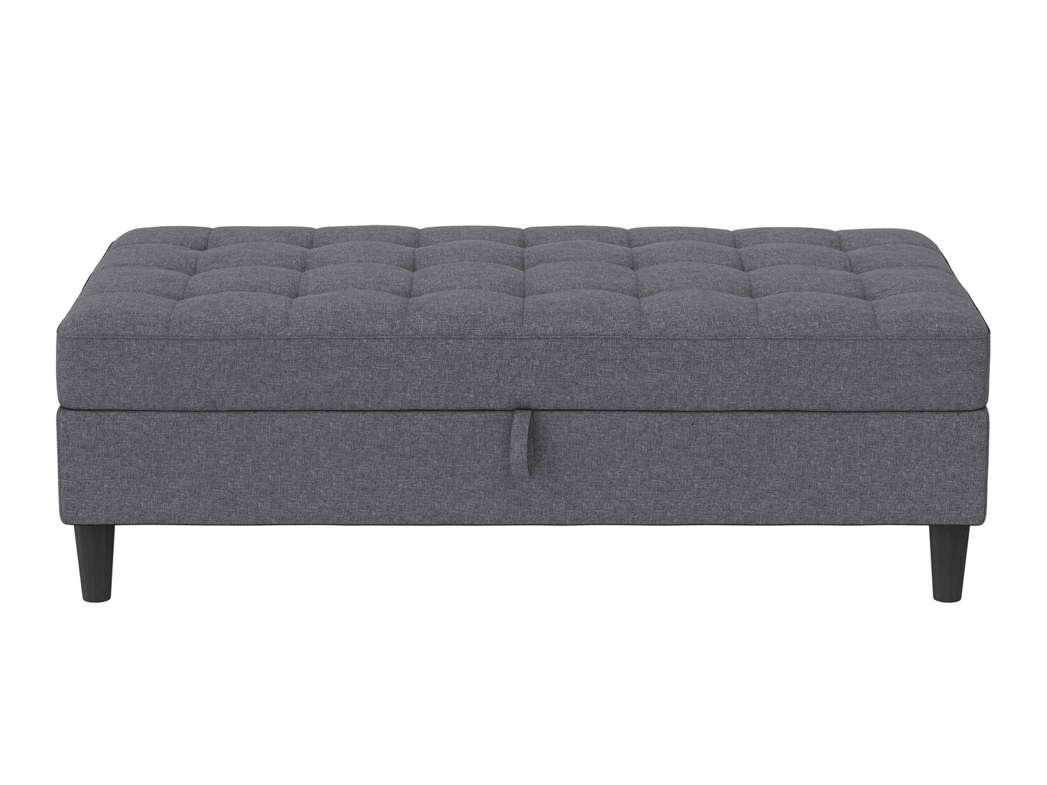 Banco estofado Tulsa 545 (Cinzento)