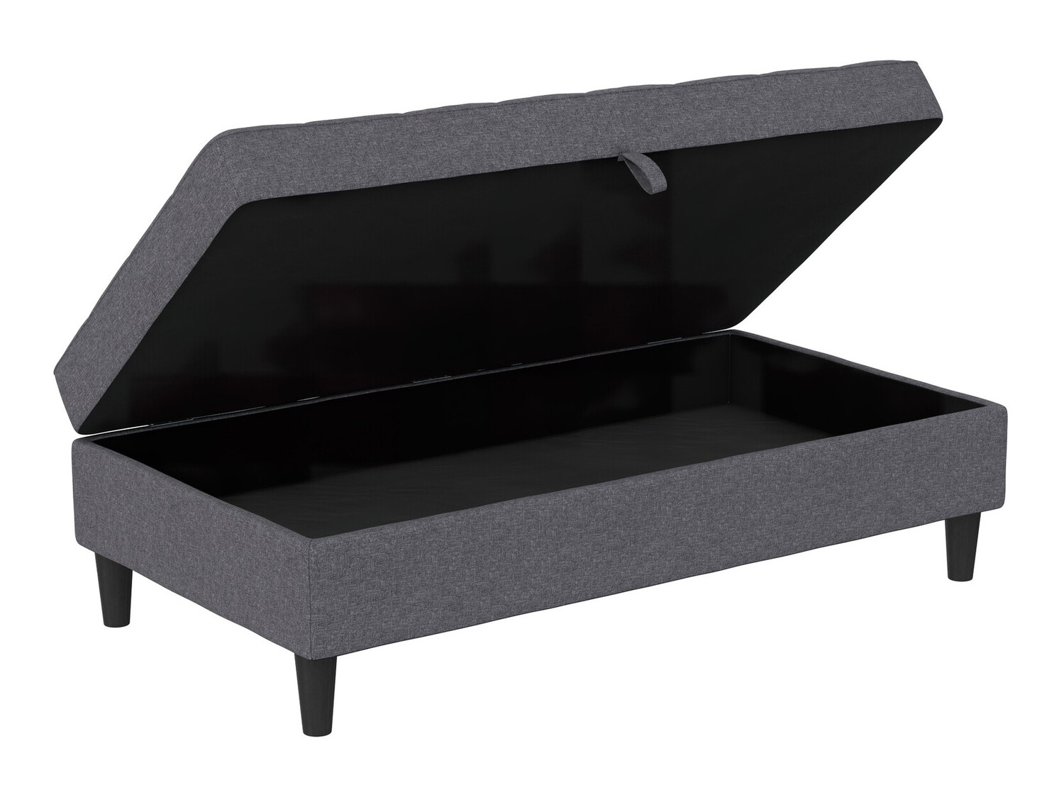 Banco estofado Tulsa 545 (Cinzento)