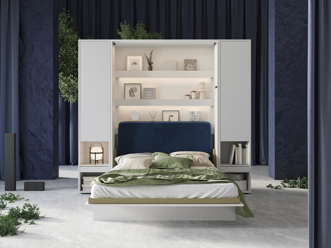 Cama rebatível Concept Pro Lenart Levfere 102 (Branco)