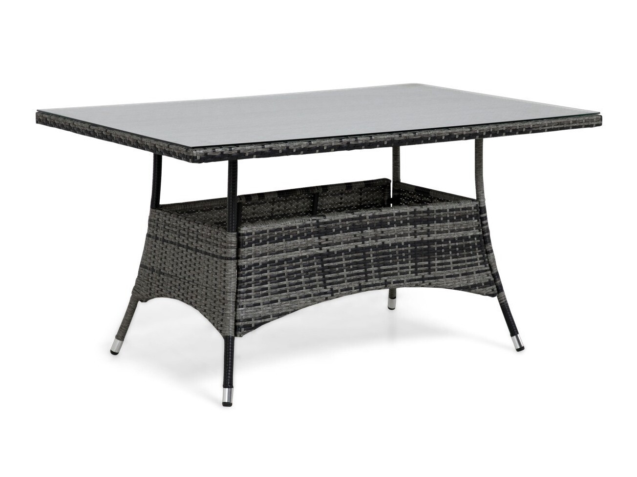 Conjunto de mesa e cadeiras Comfort Garden 1652 (Cinzento)