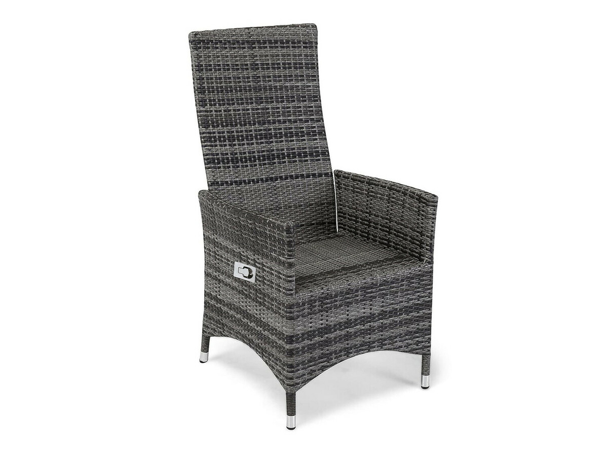 Conjunto de mesa e cadeiras Comfort Garden 1652 (Cinzento)