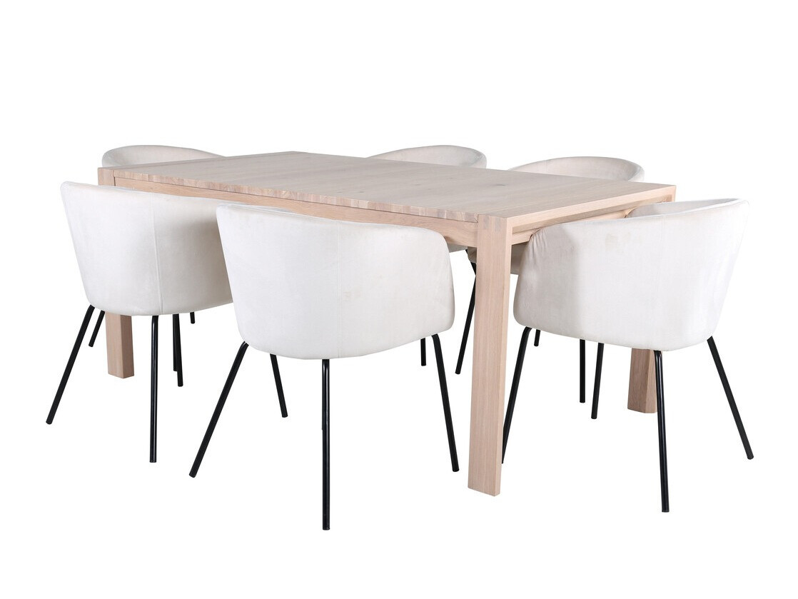 Conjunto para refeições Dallas 2955 (Bege + Preto)