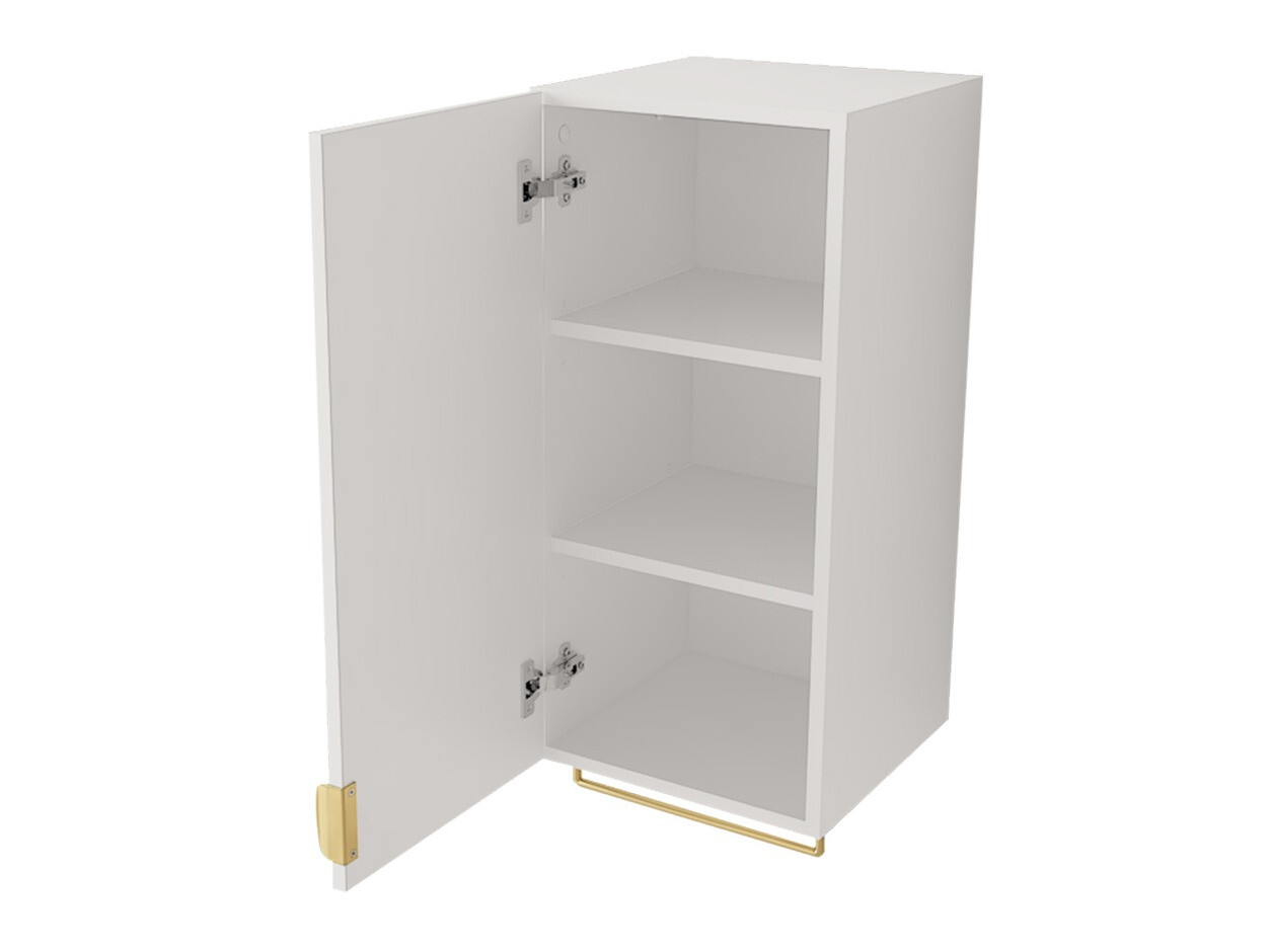 Armário montado na parede para casa de banho Matrix (Cinzento)