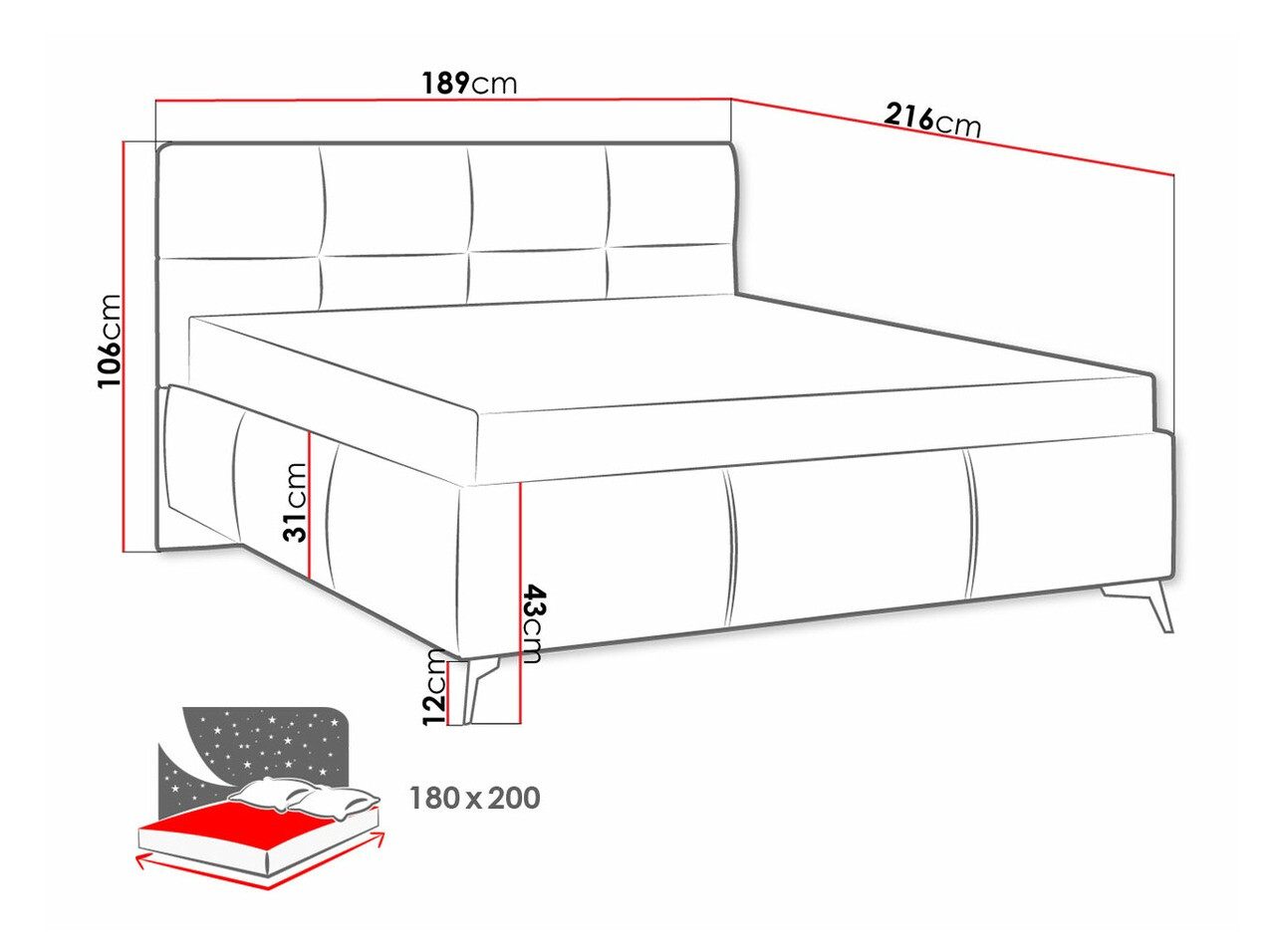 Cama ComfiDream Sorona (Fresh 01)