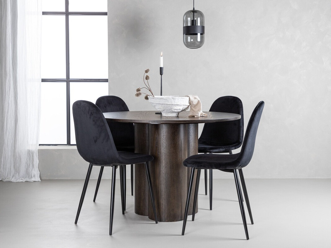 Conjunto para refeições Dallas 3750 (Preto)