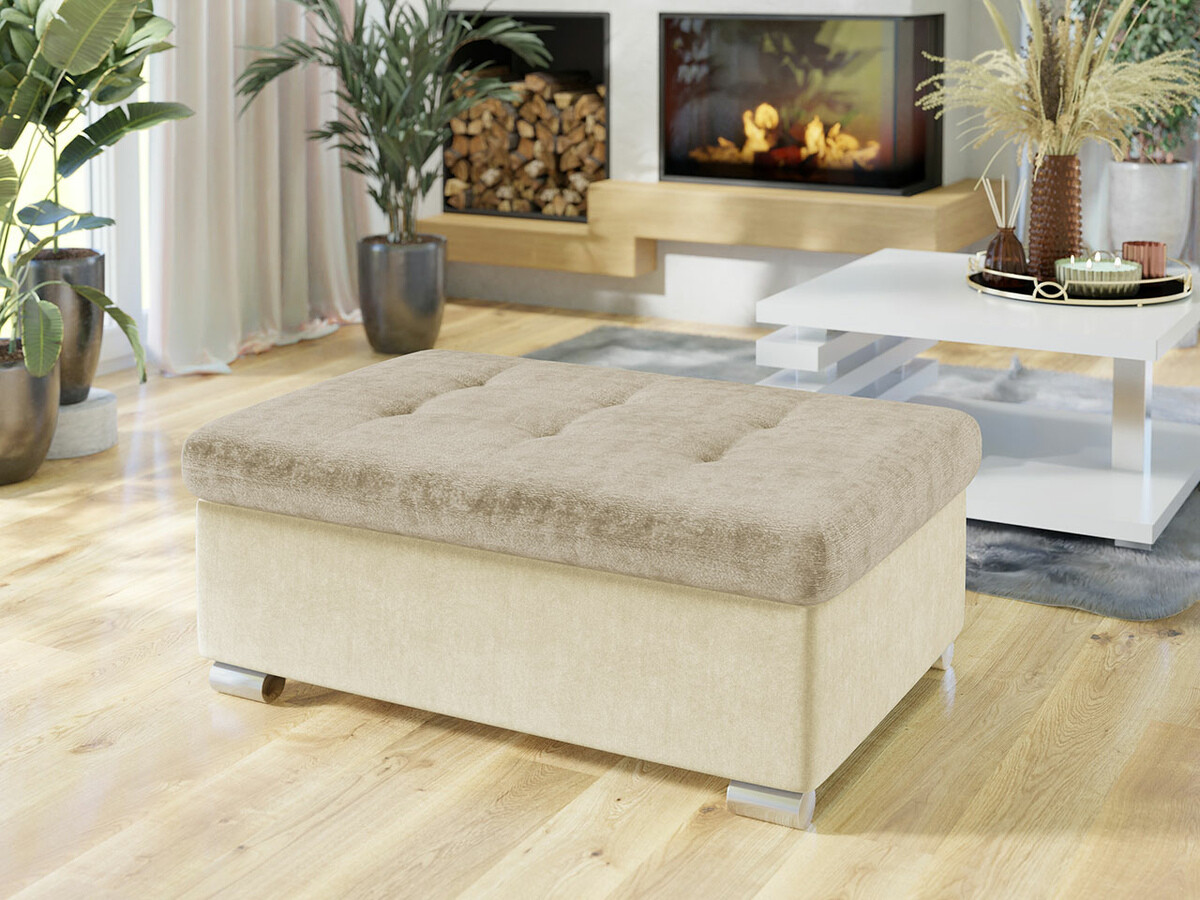 Banco estofado Comfivo 118 (Veludo 2250 + Miu 2041)