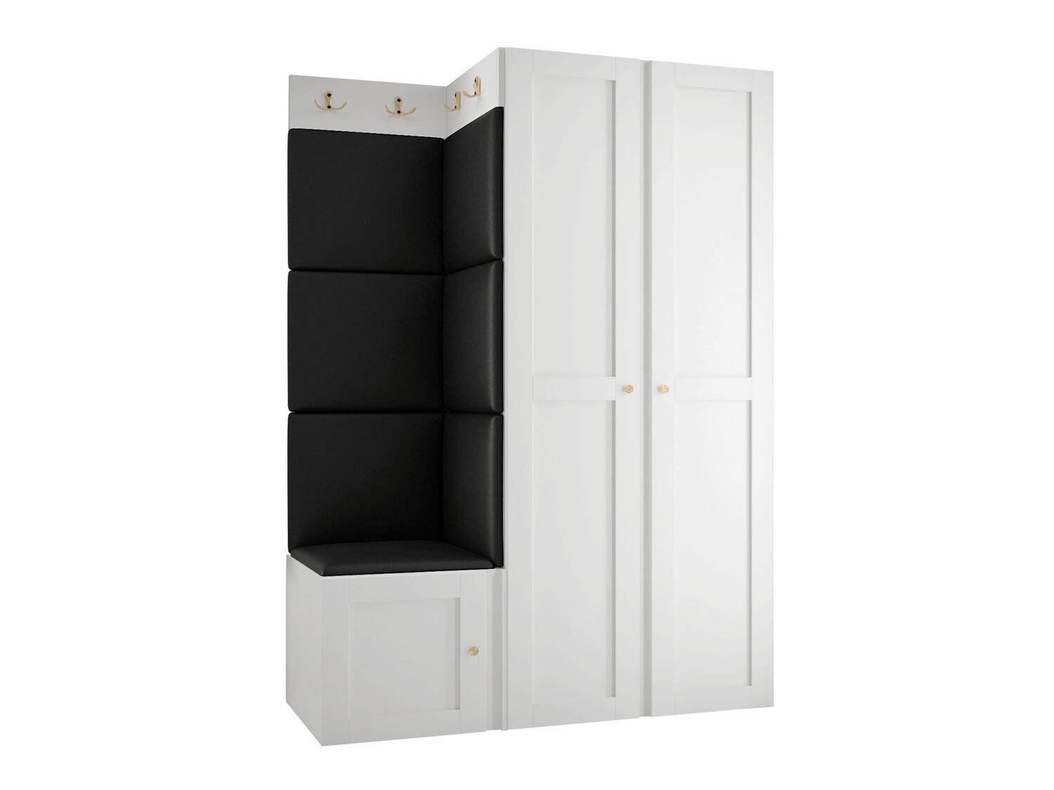 Conjunto para corredor Hartford 379 (Eco couro Soft 011)