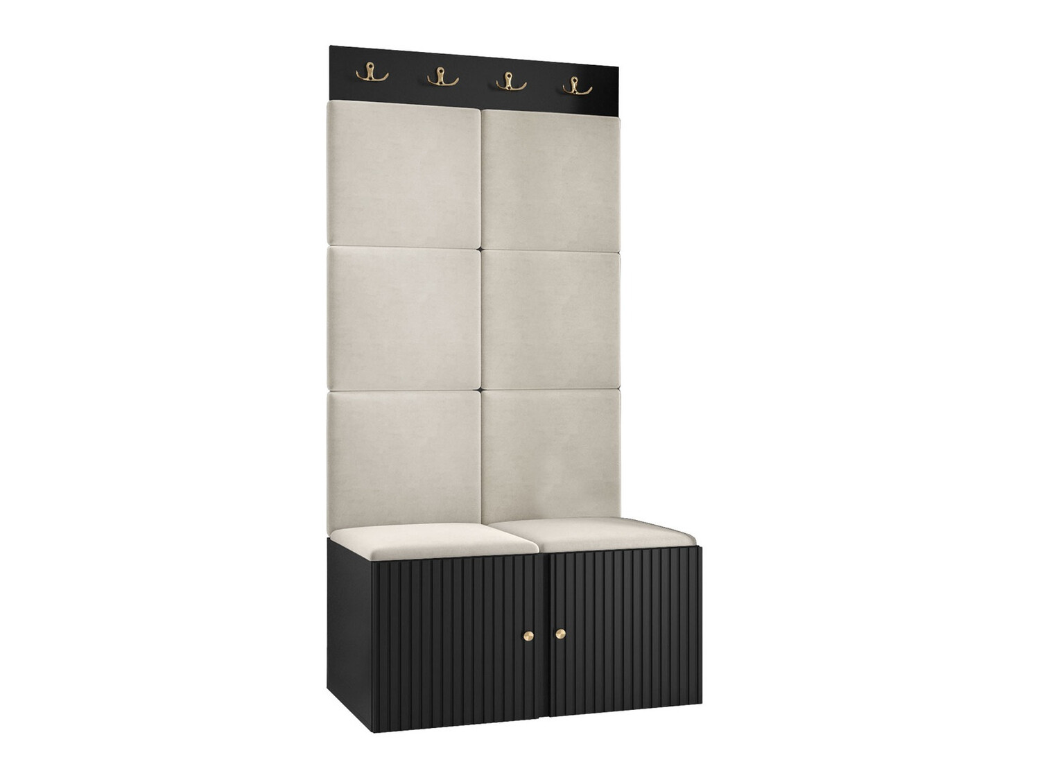 Conjunto de entrada Hartford 383 (Preto)