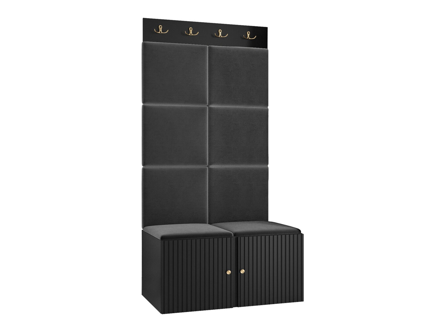 Conjunto de entrada Hartford 383 (Preto)