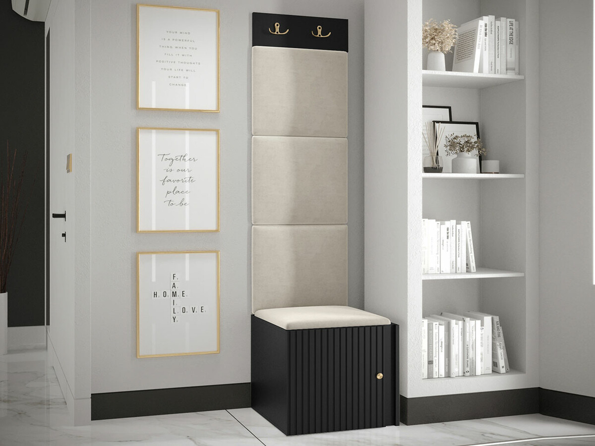 Conjunto de entrada Hartford 386 (Preto)