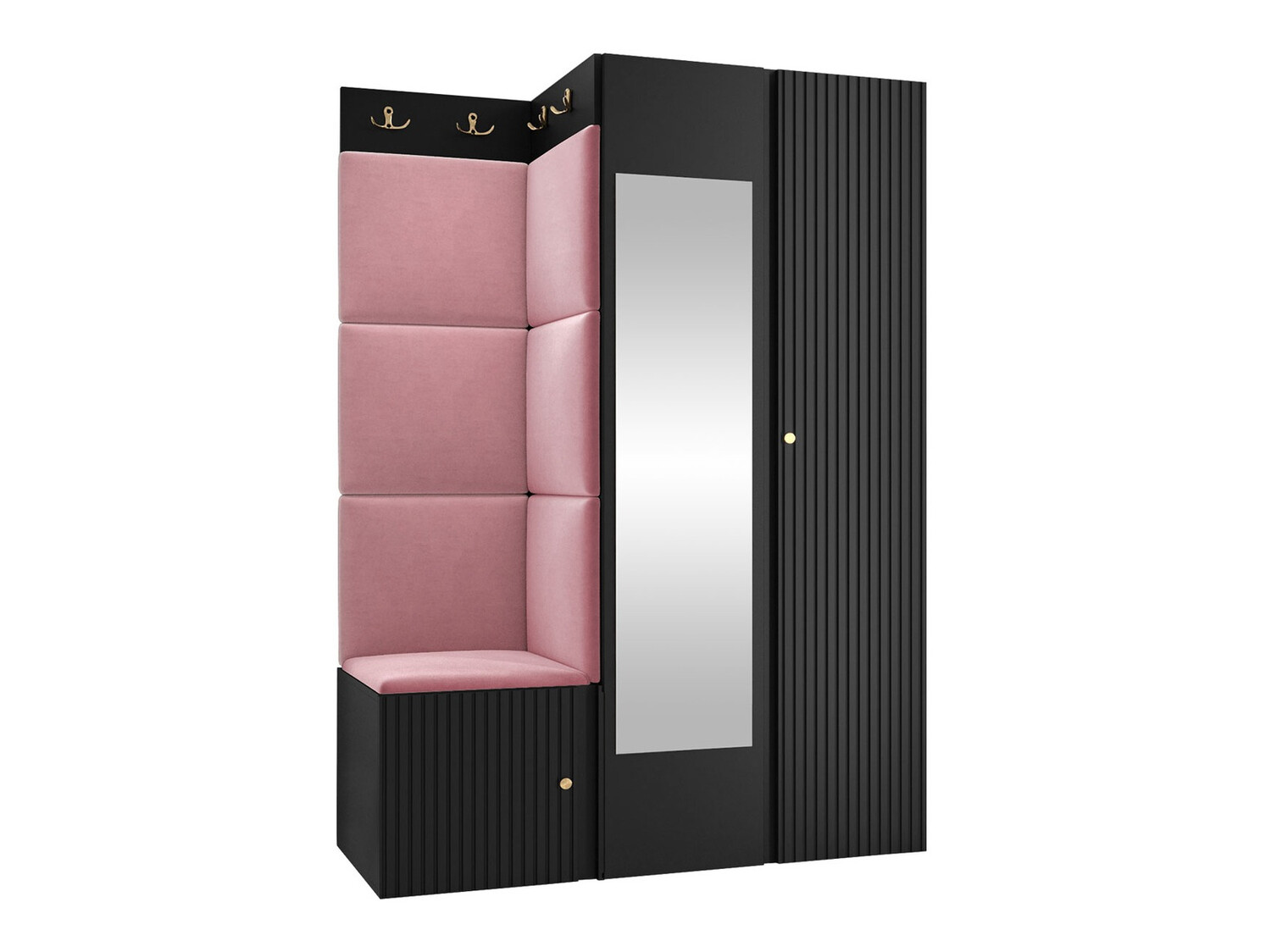 Conjunto de entrada Hartford 388 (Preto)