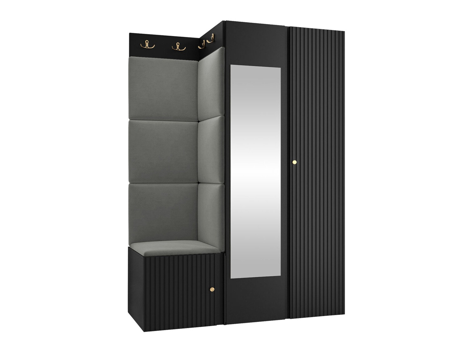 Conjunto de entrada Hartford 388 (Preto)