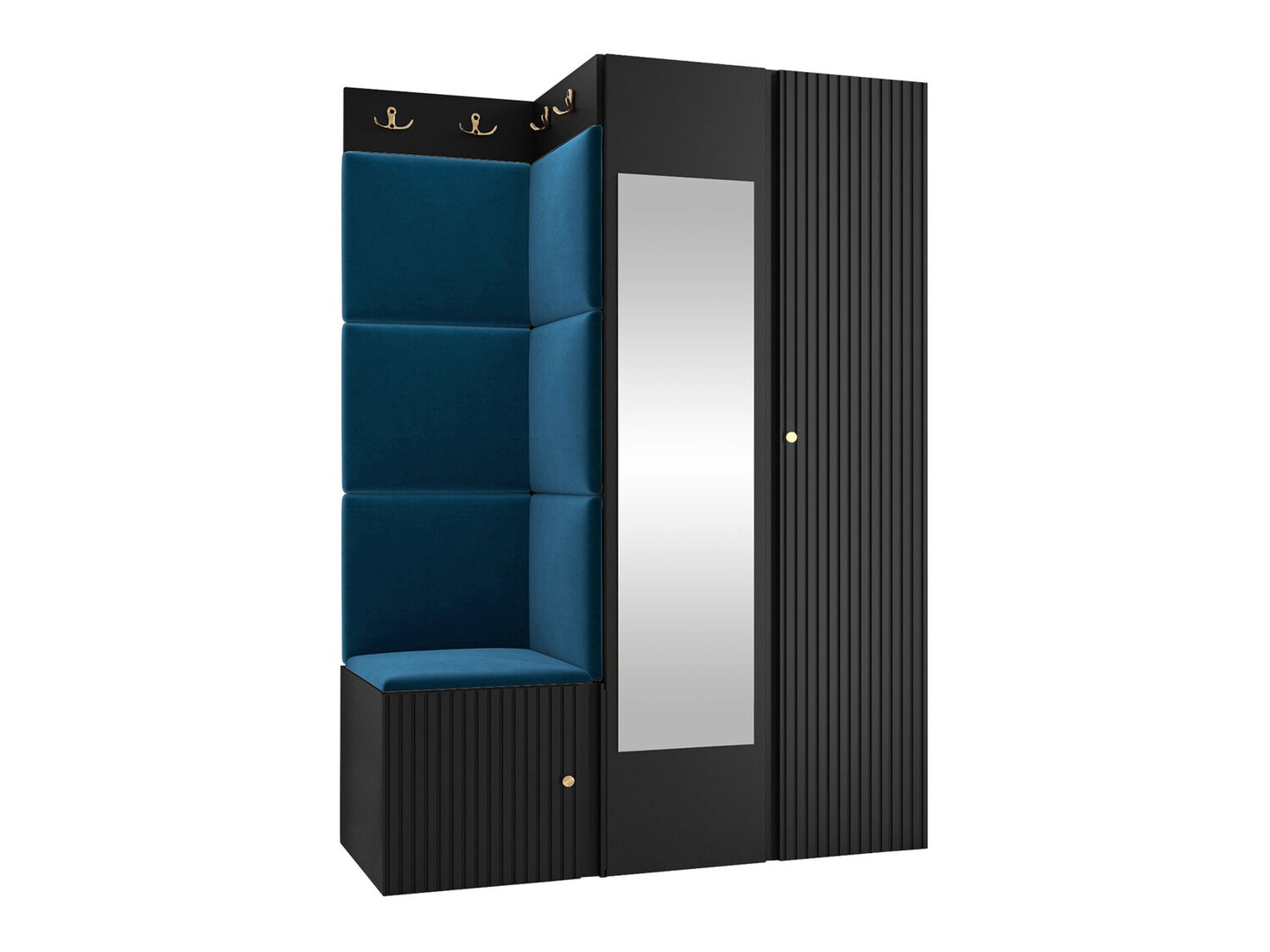 Conjunto de entrada Hartford 388 (Preto)