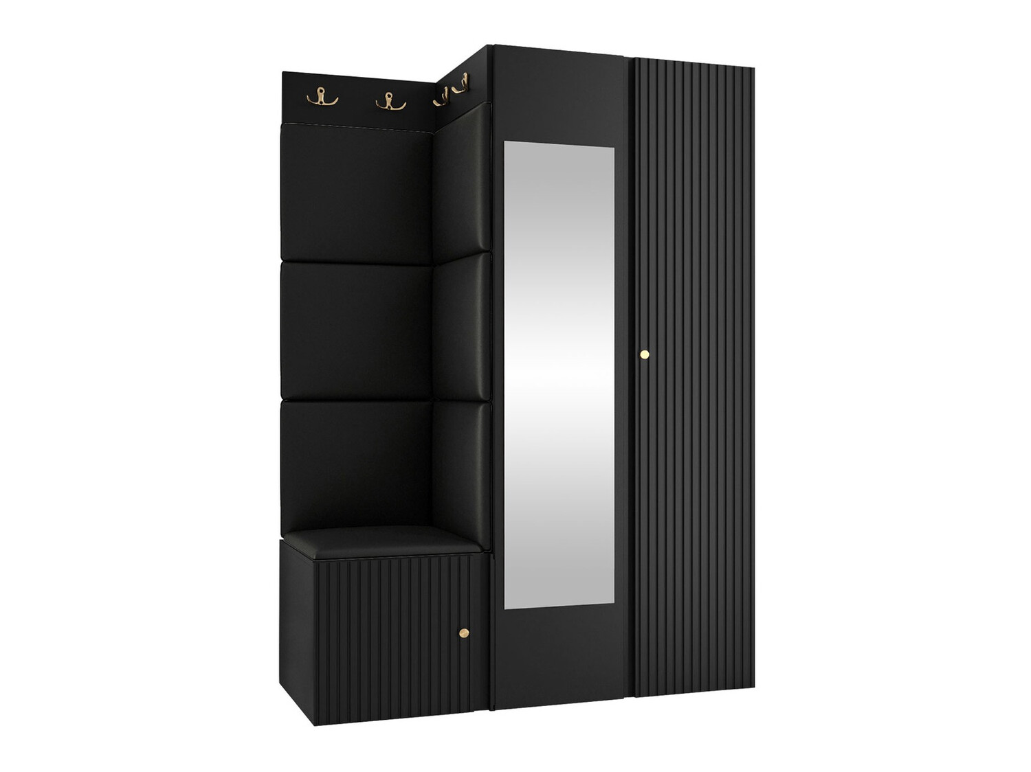 Conjunto de entrada Hartford 388 (Preto)