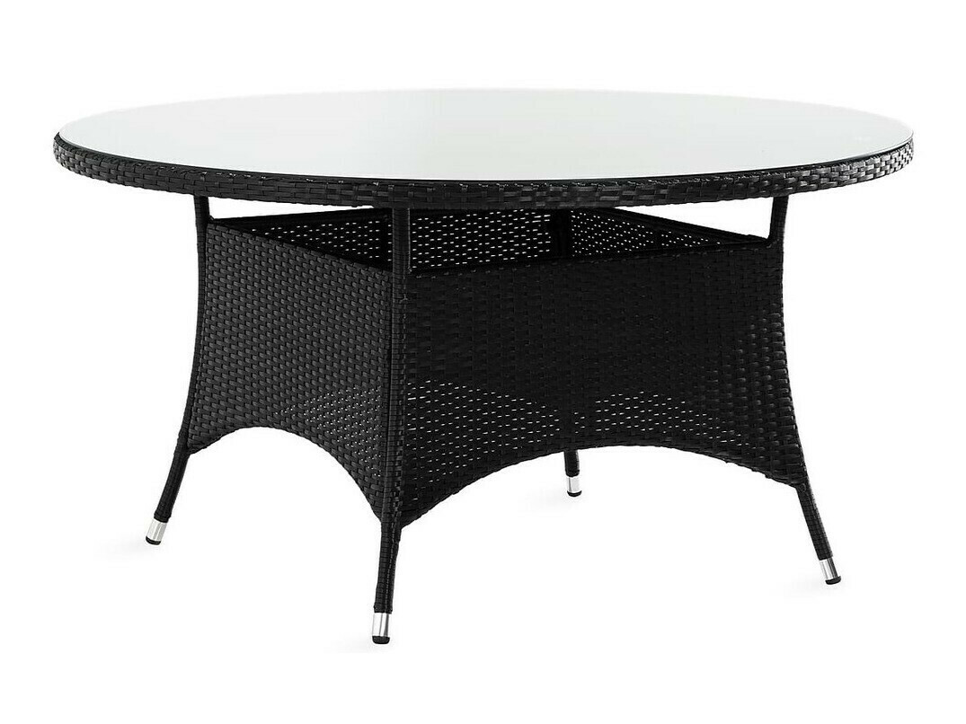 Conjunto de mesa e cadeiras Comfort Garden 1395 (Preto + Azul)