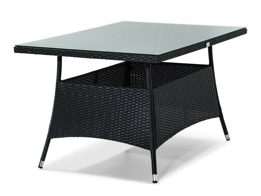 Conjunto de mesa e cadeiras Comfort Garden 1660 (Preto + Verde)