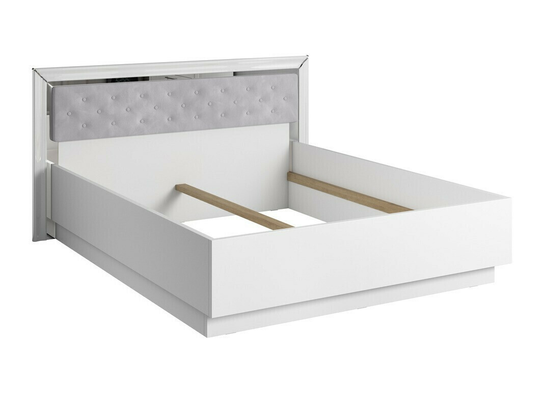 Cama Levrema 104 (Branco + Prata)