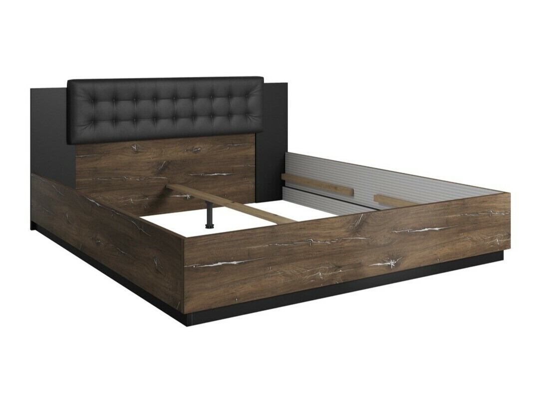 Cama Felelie 103 (Tamus Flagstaf carvalho + Prata)