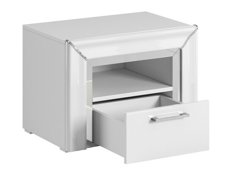 Conjunto para quarto Levrema 109 (Branco + Prata)