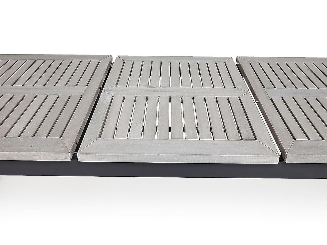 Conjunto de mesa e cadeiras Comfort Garden 1504 (Preto)