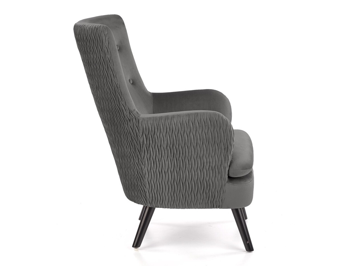 Poltrona Houston 838 (Cinzento + Preto)