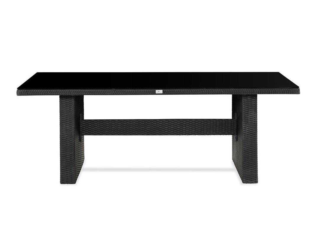 Conjunto de mesa e cadeiras Comfort Garden 1578 (Preto)