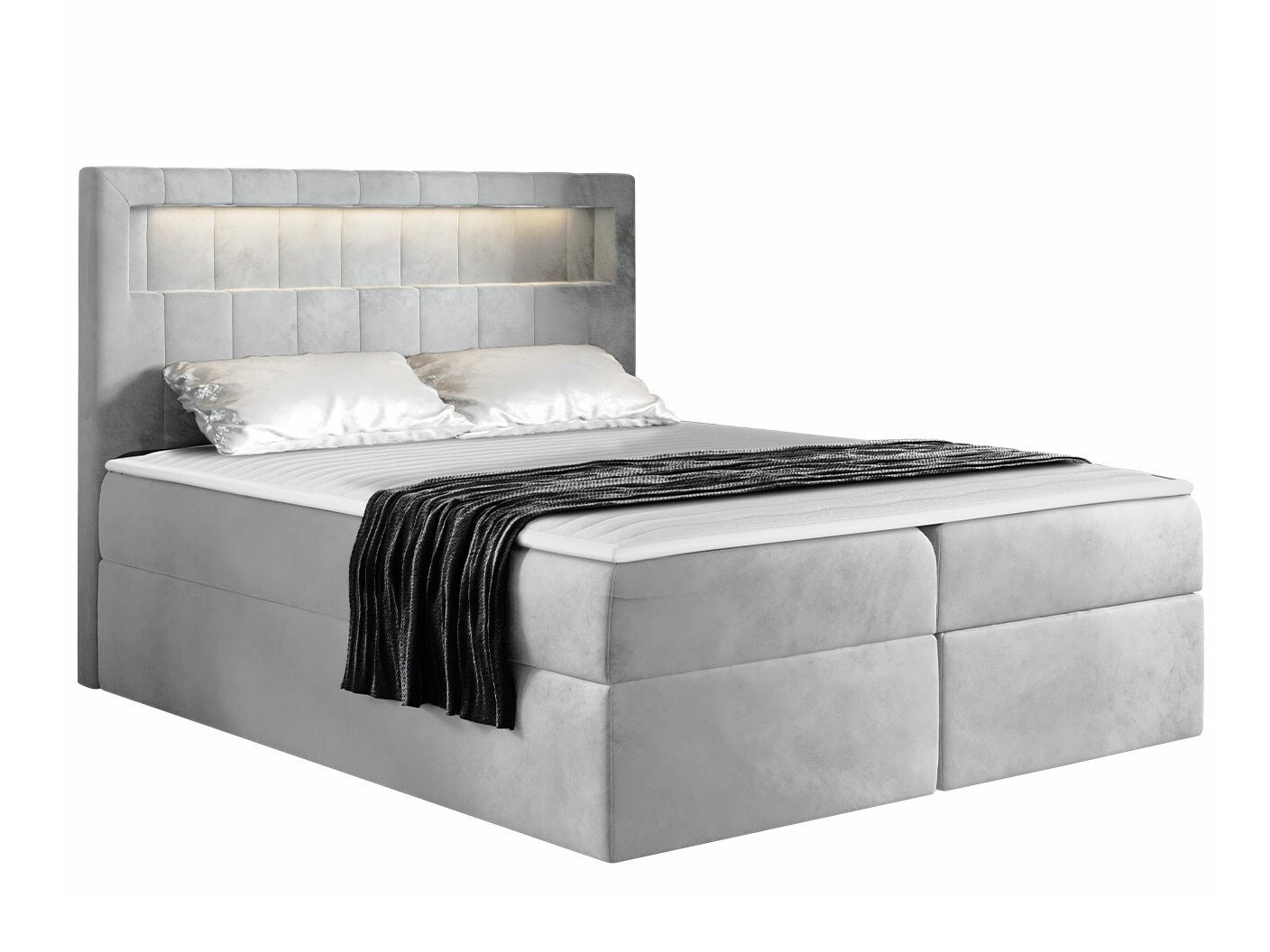 Cama continental Baltimore 131 (Magic Velvet 2239)