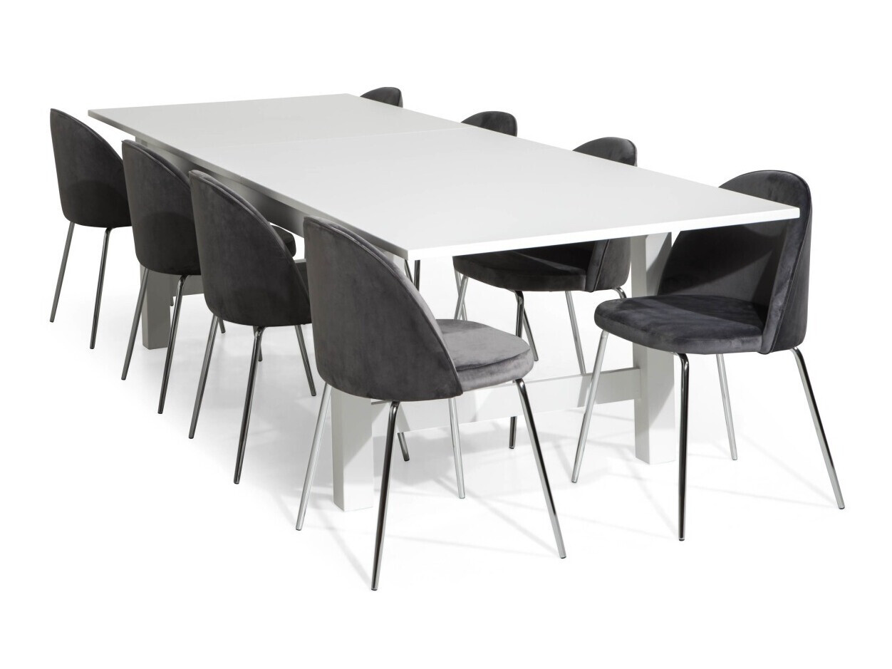 Conjunto para refeições Charleston 155 (Cinzento)