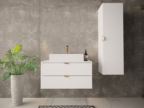Conjunto para casa de banho Fenenou 104 (Branco)