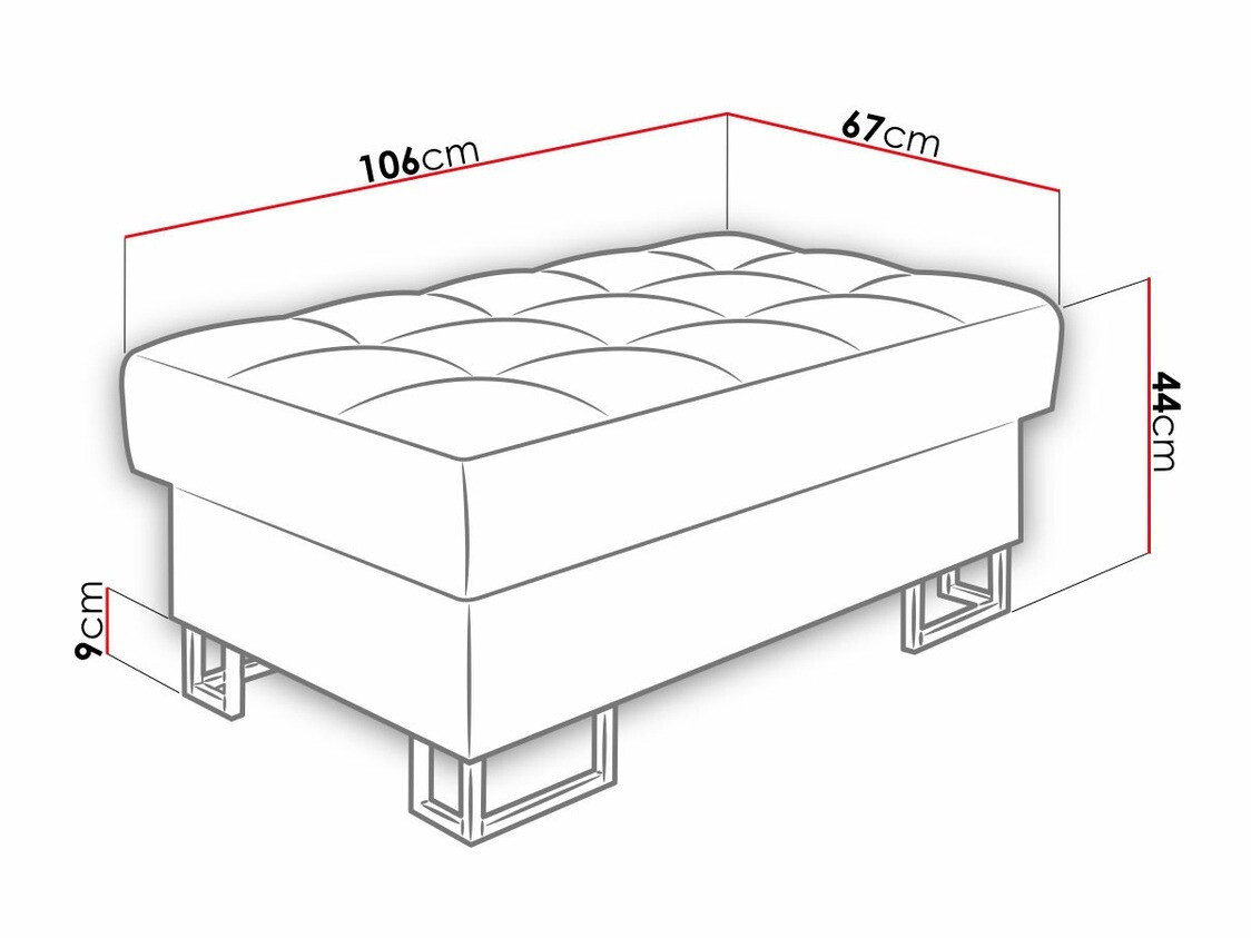 Banco estofado Comfivo Anima (Venus Velvet 2932)