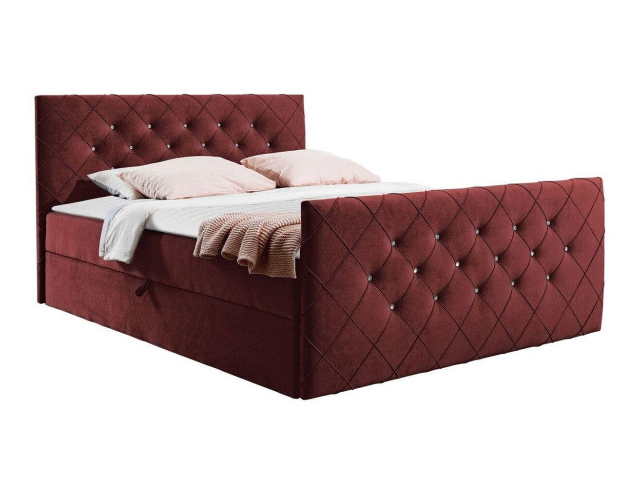 Cama continental Carmen (Amor Velvet 4306)