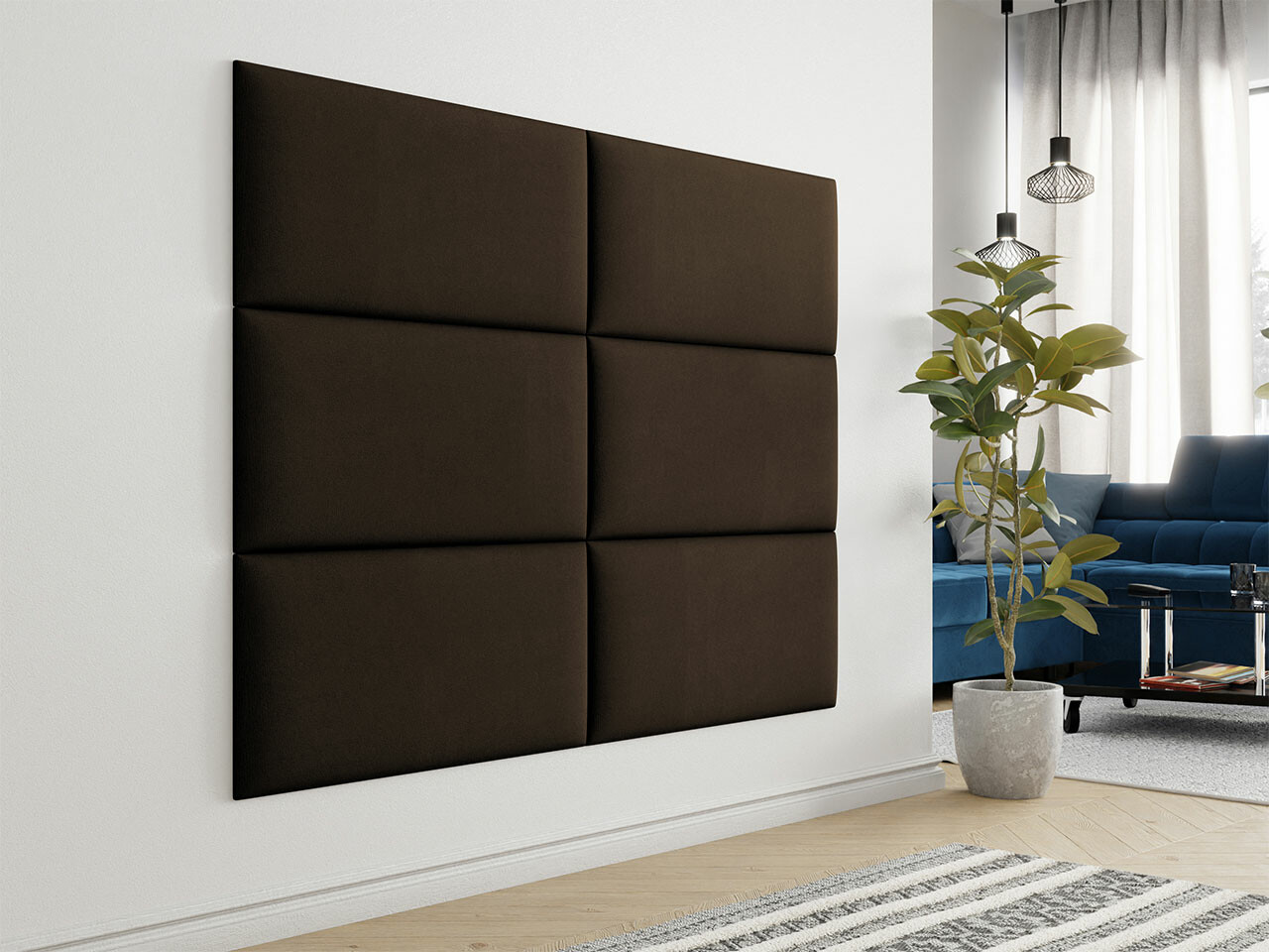Painel suave de parede Comfivo Ovis IX (Manila 04) (84x42)