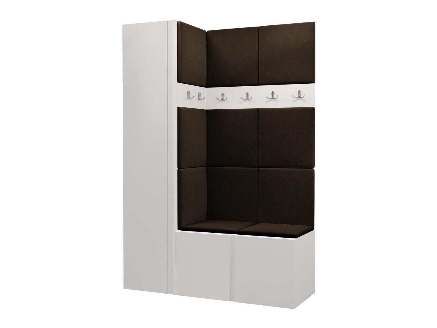 Conjunto para corredor Pinis IX (Branco)