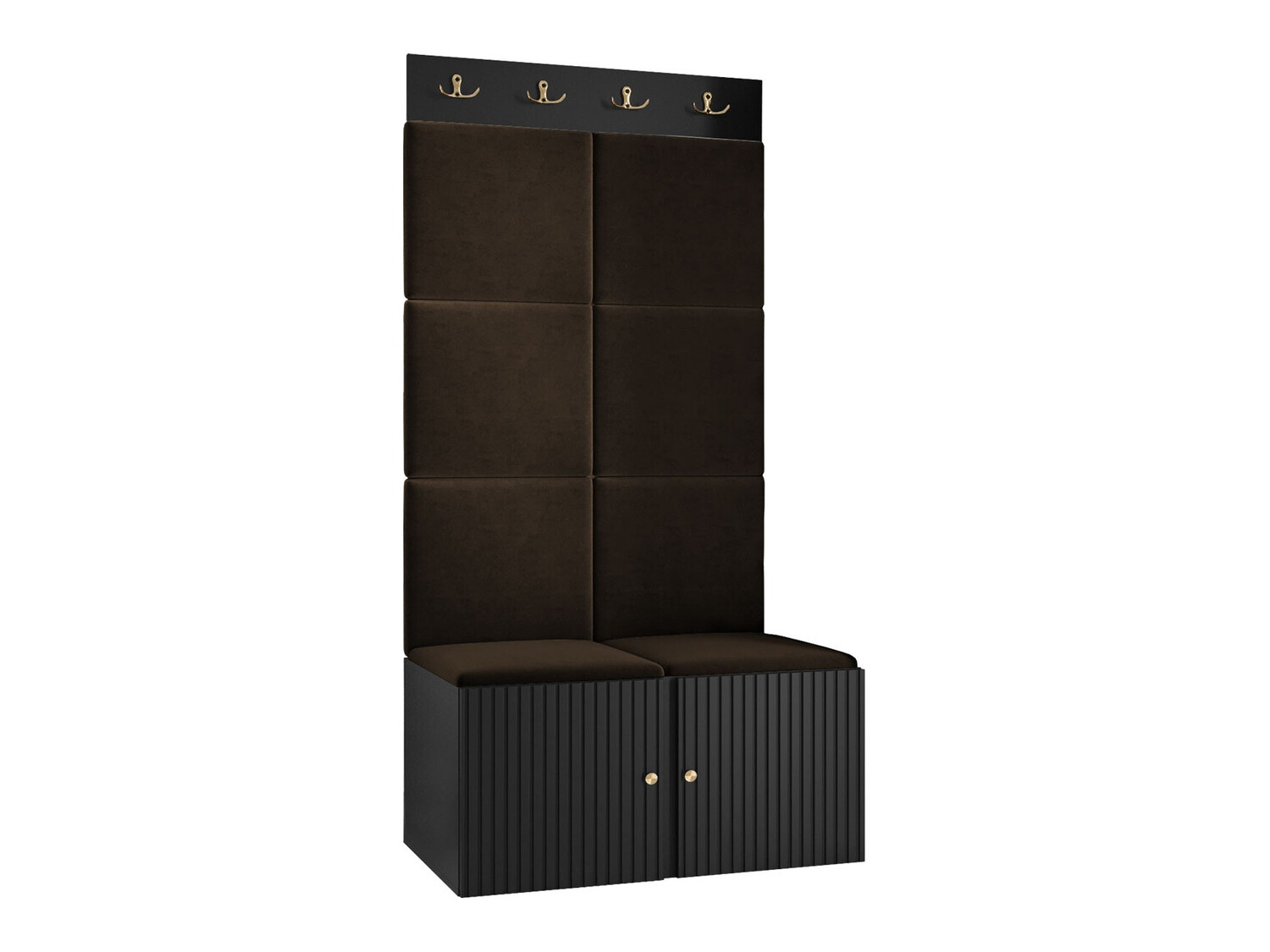 Conjunto de entrada Hartford 383 (Preto)