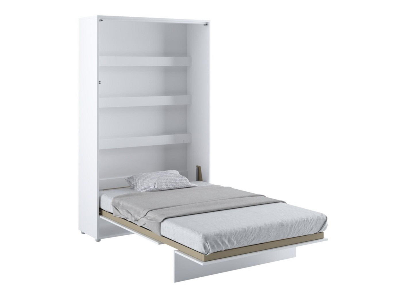 Cama rebatível Concept Pro Lenart Levfere 102 (Branco + Branco brilhante)