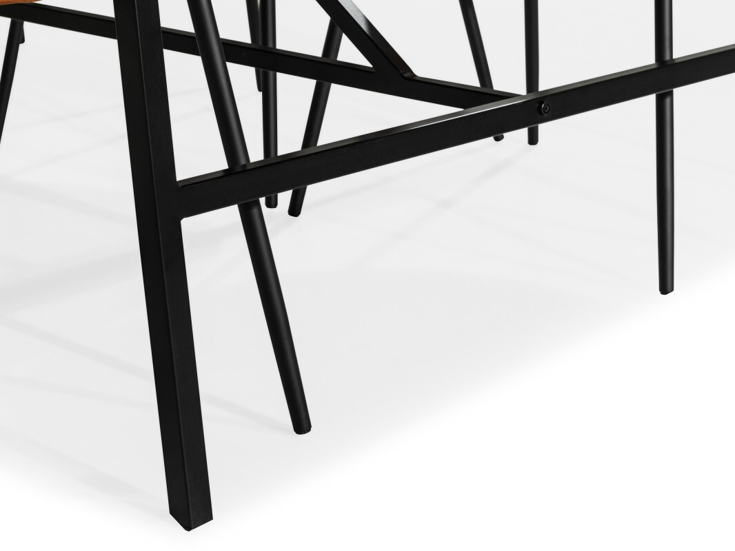 Conjunto para refeições Scandinavian Choice 736 (Laranja + Preto)