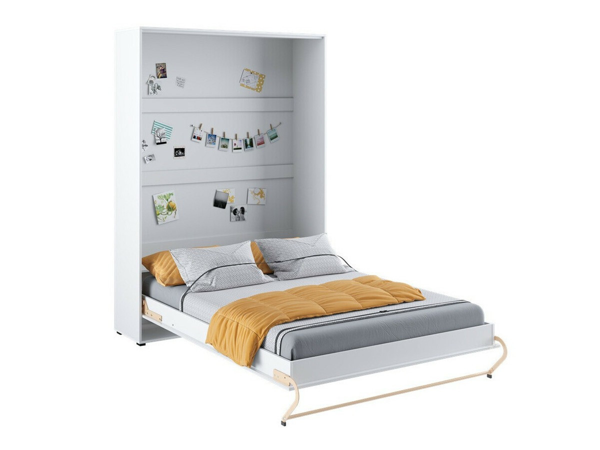Cama rebatível Concept Pro Lenart III (Branco + Branco brilhante)