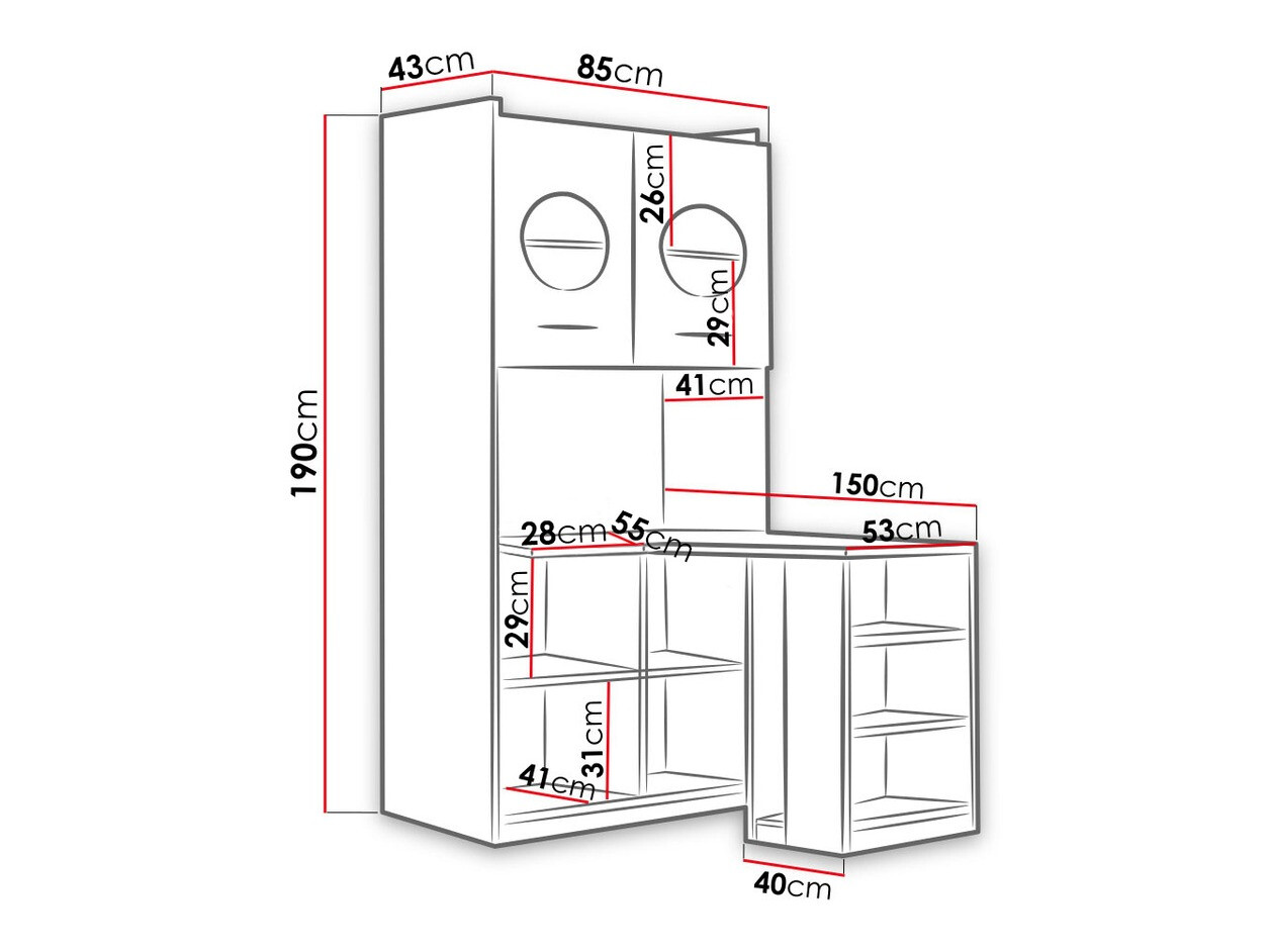 Mesa de escritório Campus I