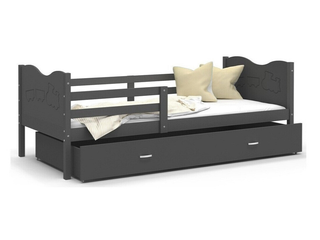 Cama Aurora 163 (Cinzento)