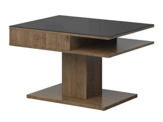 Mesa de centro Boston 208 (April carvalho + Preto)