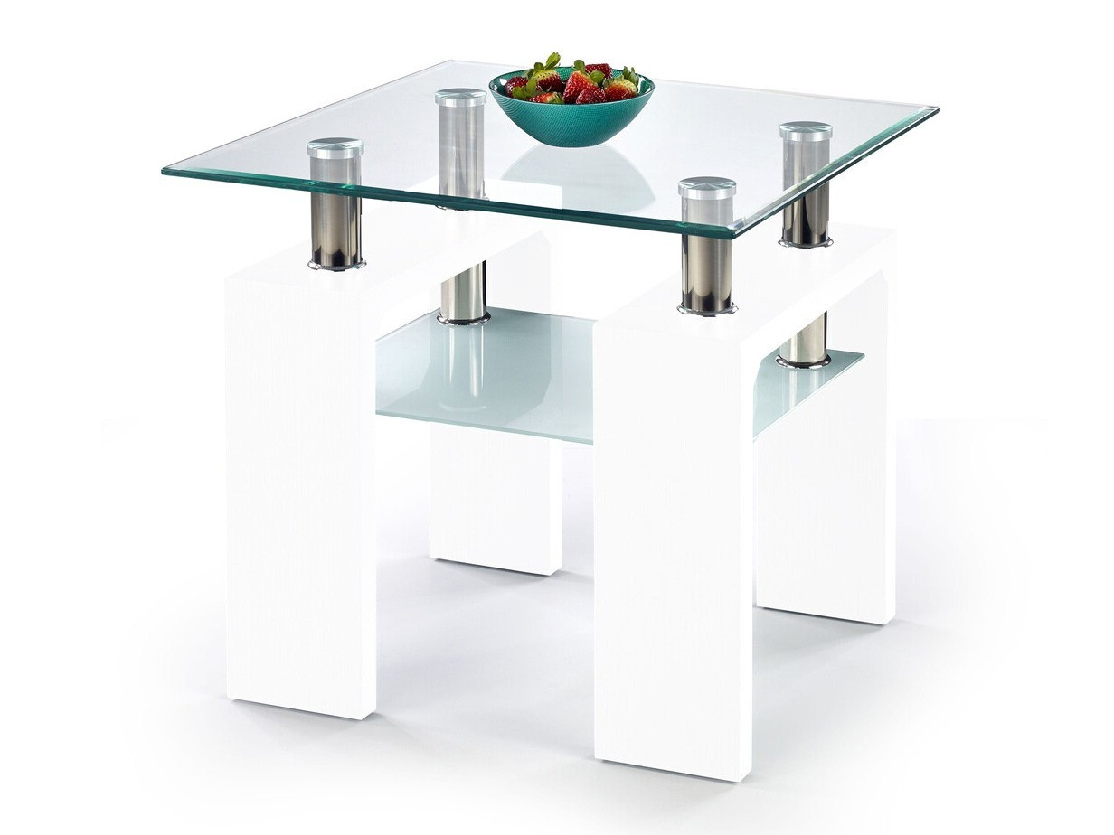 Mesa de centro Houston 546 (Branco brilhante)