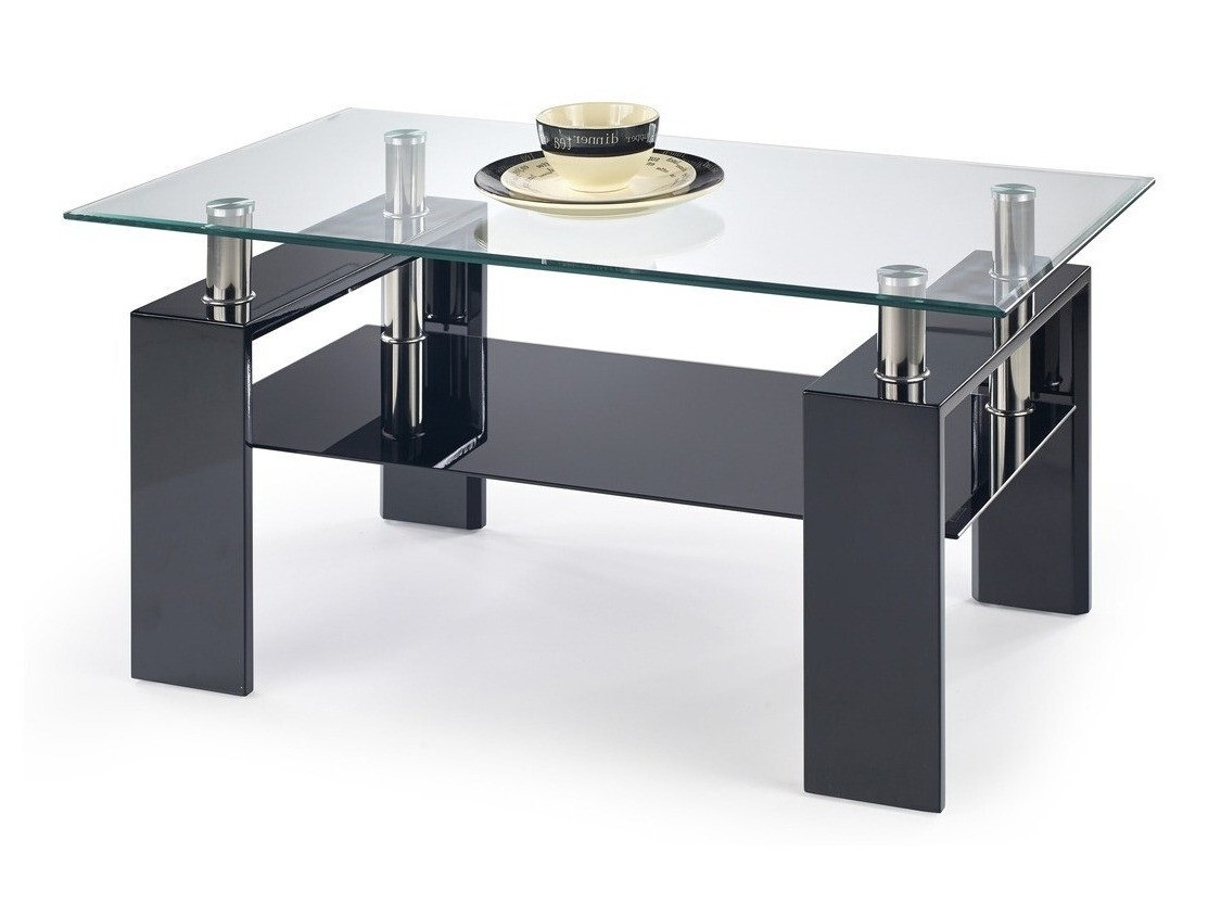 Mesa de centro Houston 547 (Preto brilhante)