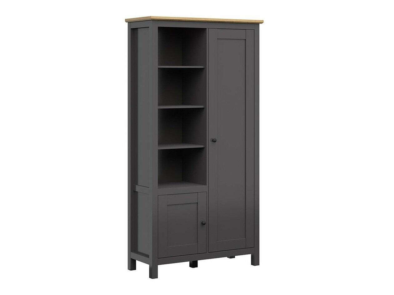 Roupeiro Sordoro 128 (Grafite + Carvalho Artisan)