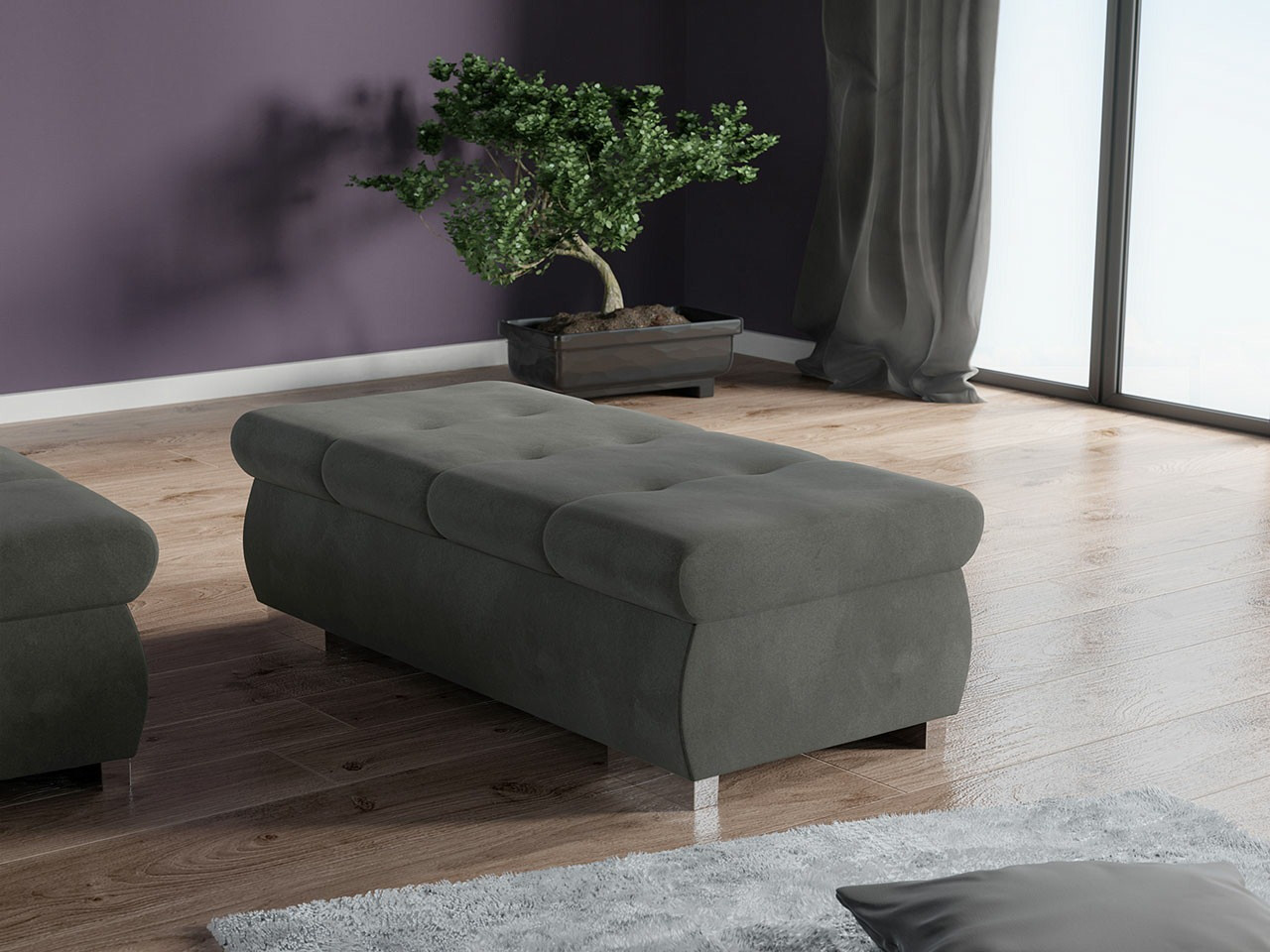 Banco estofado Comfivo 123 (Uttario Velvet 2971)