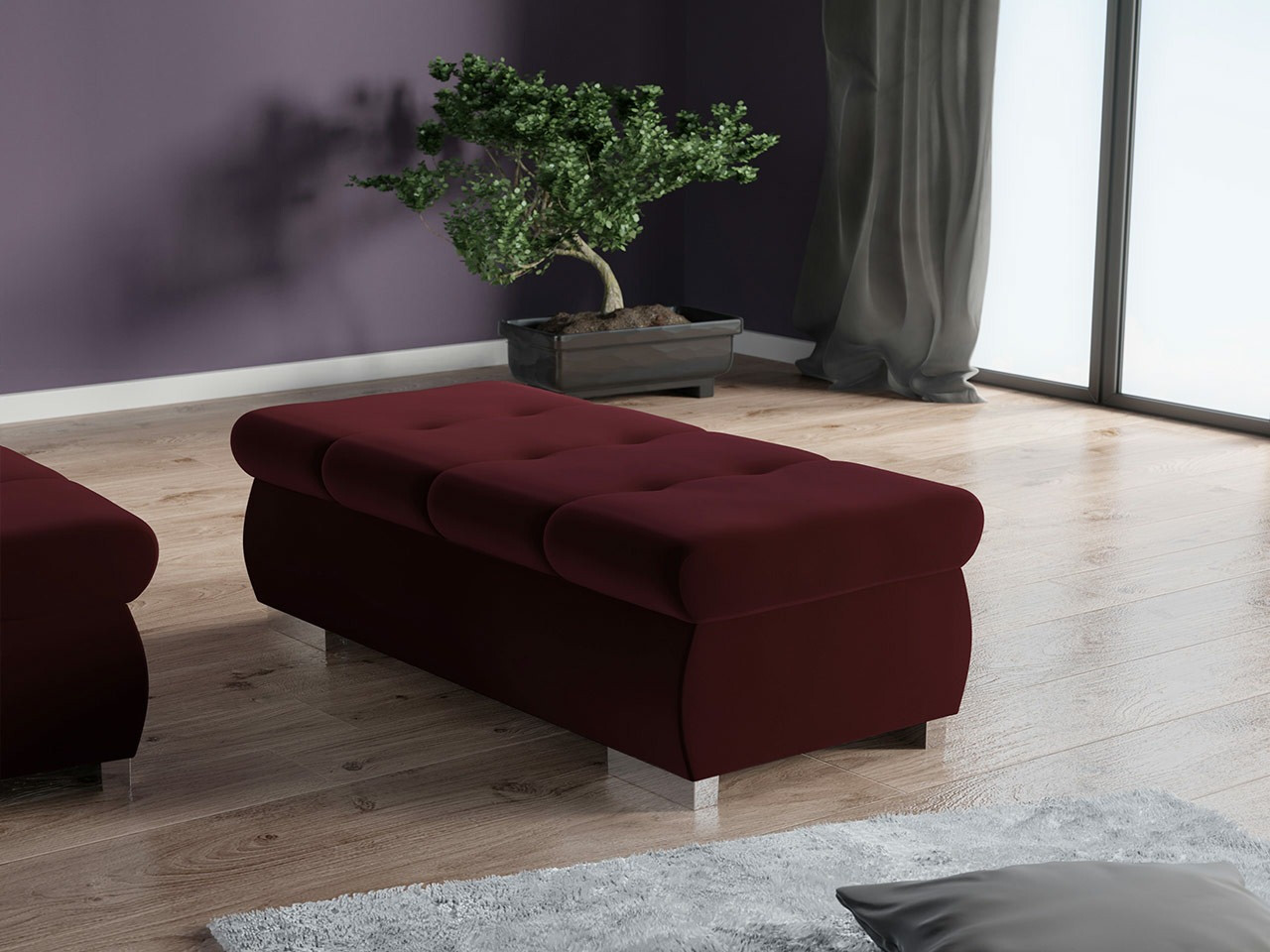 Banco estofado Comfivo 123 (Venus Velvet 2932)